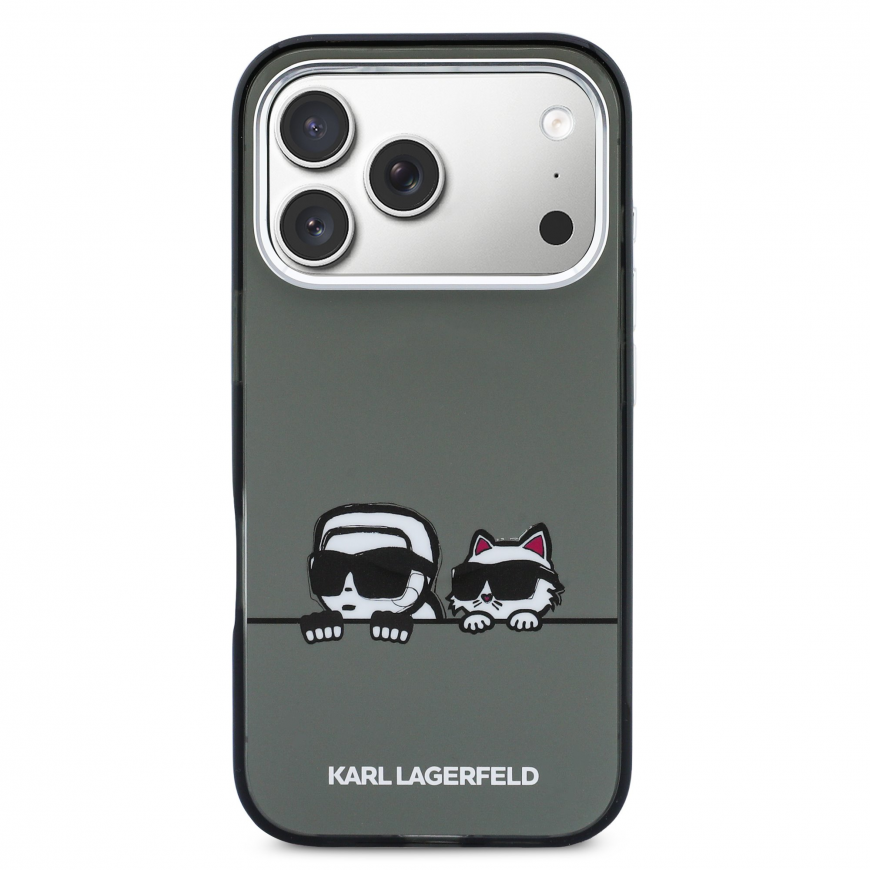 Karl Lagerfeld IML K&CH Heads Logo MagSafe Case for iPhone iPhon – 2