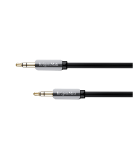 Kruger & Matz AUX - AUX 3.5mm Cable 1m Black