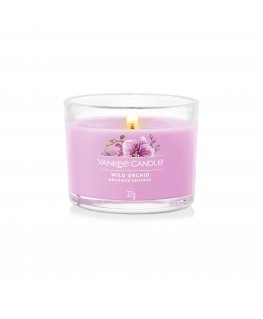 Yankee Candle Wild Orchid wax candle Round Purple 1 pc(s)