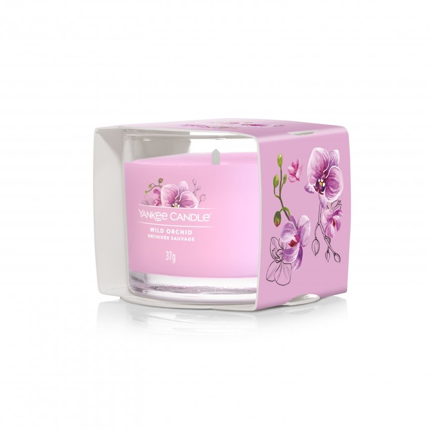 Yankee Candle Wild Orchid vaska svece Apaļš Orhideja Lillā 1 pcs – 2