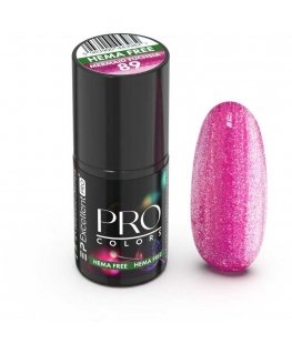Cosmetics Zone Excellent Pro Pro Colors Hema Free hibridinis nagų lakas 50 Neon Fuchsia 7g