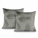 AmeliaHome CUS / AH / VELVET / PEACOCK / Silver / 45x45 * 2 AmeliaHome CUS / AH / VELVET / PEACOCK / Silver / 45x45 * 2