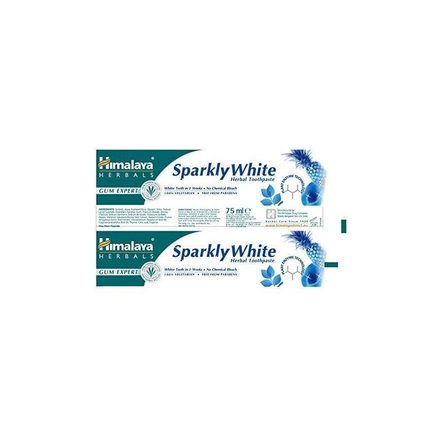 Himalaya Herbals Balinanti dantų pasta Sparkly Baltas Gum Expert, Himalaya, 75ml – 2