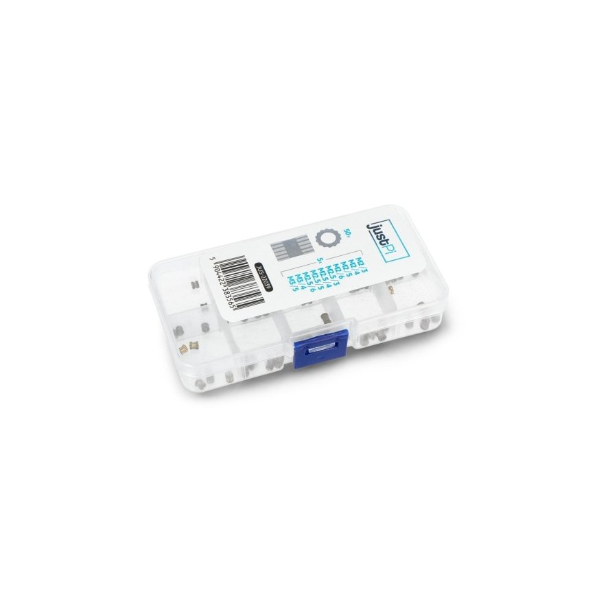 Justpi Messing-threads - eri kokoiset - 50 kpl pakkaus – 2