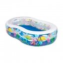 SUNCLUB Inflatable Pool Ring Dark Blue SUNCLUB Inflatable Pool Ring Dark Blue