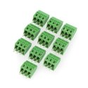Oem ARK liitin 2.54mm väylä 3 kontaktia (-) - 10 kpl Oem ARK liitin 2.54mm väylä 3 kontaktia (-) - 10 kpl