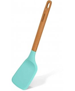 Fissman Silikoninė mentelė 35,5 cm su medine rankena Essential