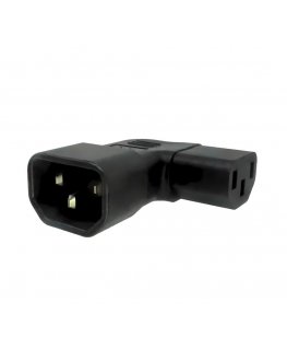 Premiumcord Kampinis adapteris IEC C13 uz IEC C14, sānu spriegums 230 V, 10 A