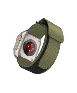 FORCELL F-DESIGN FA05 нейлоновый браслет для Apple Watch 38 / 40 / 41 мм зелёного цвета