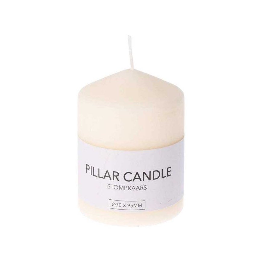 Home Styling Collection Parafino Cylinder Candle, Ø 7 x 9.5 cm