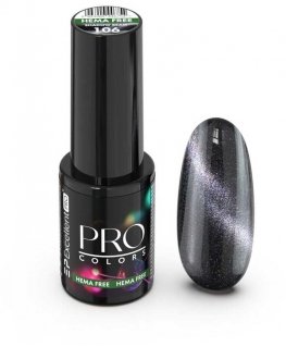 Excellent Pro „Pro Colors Hema Free CatEye Hybrid“ nagu laka, 106 „Shadow Beam“, 7 g.