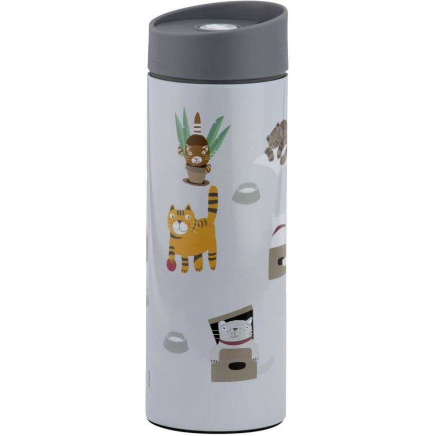 Termosu kapu Naminie dzīvnieki 400 ml kaķiem AMBITION