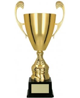 Detal Plastikinis auksinis puodelis T-M