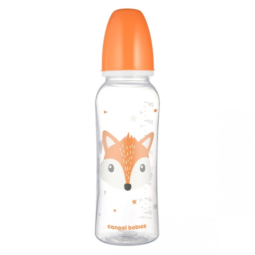 CANPOL BABIES kitsaste kaelusega pudel CUTE ANIMALS, 250 ml, 11/841_ora