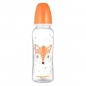 CANPOL BABIES kapea kaulan pullo CUTE ANIMALS, 250 ml, 11/841_ora CANPOL BABIES kapea kaulan pullo CUTE ANIMALS, 250 ml, 11/841_ora