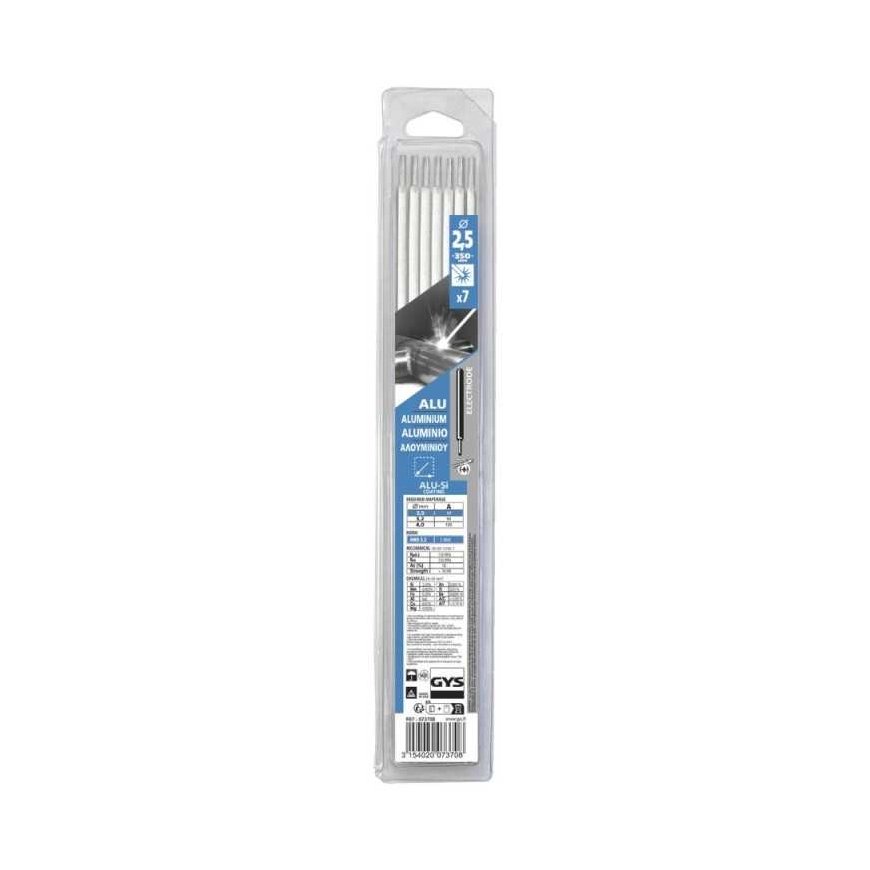 GYS 4043 alumiiniumi keevituspatente 2,5 mm, 7 tk. – 2