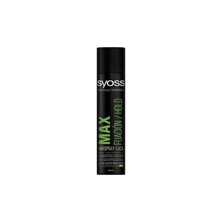 Syoss Max Fijación Laka, 300 ml