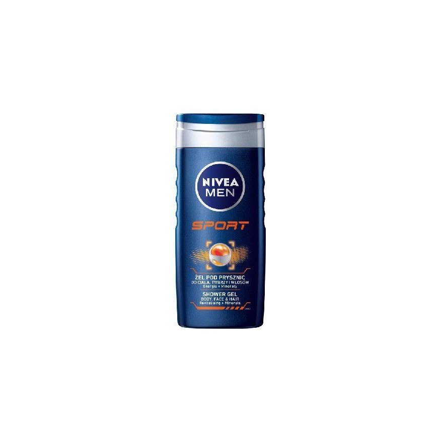 NIVEA Sport vyrų dušo želė, 250 ml