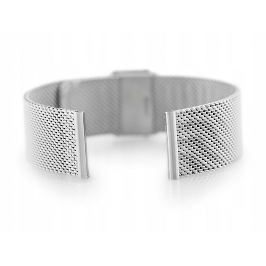 Inny Браслет 302S - сетка HQ - серебряный - 22mm