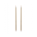 Home Styling Collection Waxed Table Candles with LED, 38 cm Home Styling Collection Waxed Table Candles with LED, 38 cm
