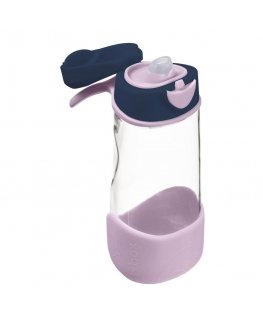 b.box - tritan sporta pudeles bērniem, ar stiprinājumu 450 ml | Indigo rozā