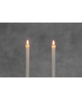 Finnlumor LED küünal 3D leegiga 25 cm 2 tk.