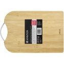 Dajar Aruba Bamboo Cutting Board 34 x 24 x 1.8 cm Rectangular with Metal Handle AMBITION Dajar Aruba Bamboo Cutting Board 34 x 24 x 1.8 cm Rectangular with Metal Handle AMBITION