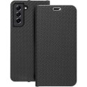 Dėklas Forcell Oem LUNA Book Carbon skirtas Xiaomi Redmi Note 14 5G, juodos spalvos. Dėklas Forcell Oem LUNA Book Carbon skirtas Xiaomi Redmi Note 14 5G, juodos spalvos.
