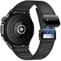 Forcell Magneettinen hihna „Samsung Galaxy Watch ECCF3 F-Design FS20“ kellolle, 20 mm, musta, eko nahkaa Forcell Magneettinen hihna „Samsung Galaxy Watch ECCF3 F-Design FS20“ kellolle, 20 mm, musta, eko nahkaa