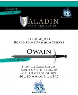 Paladini Kaardi Kaitsed Paladini Ümbrikud - Premium Suured Ruudulised 80x80mm (55 tk)