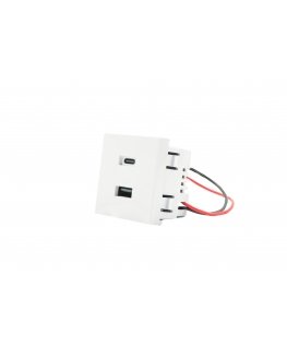 Shelly USB Įkroviklis siena montuojamai stovo USB įkroviklis, baltas
