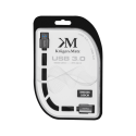 Kruger & Matz USB 3.0 - USB 3.0 -kaapeli 1m Kruger & Matz USB 3.0 - USB 3.0 -kaapeli 1m
