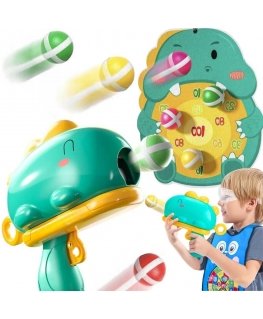 Woopie Dinosaur Shooting Ball Throwing Game with Targets