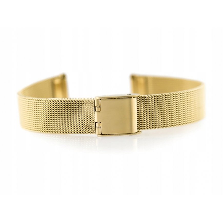 Other Bracelet 301G - HQ mesh - gold - 12mm