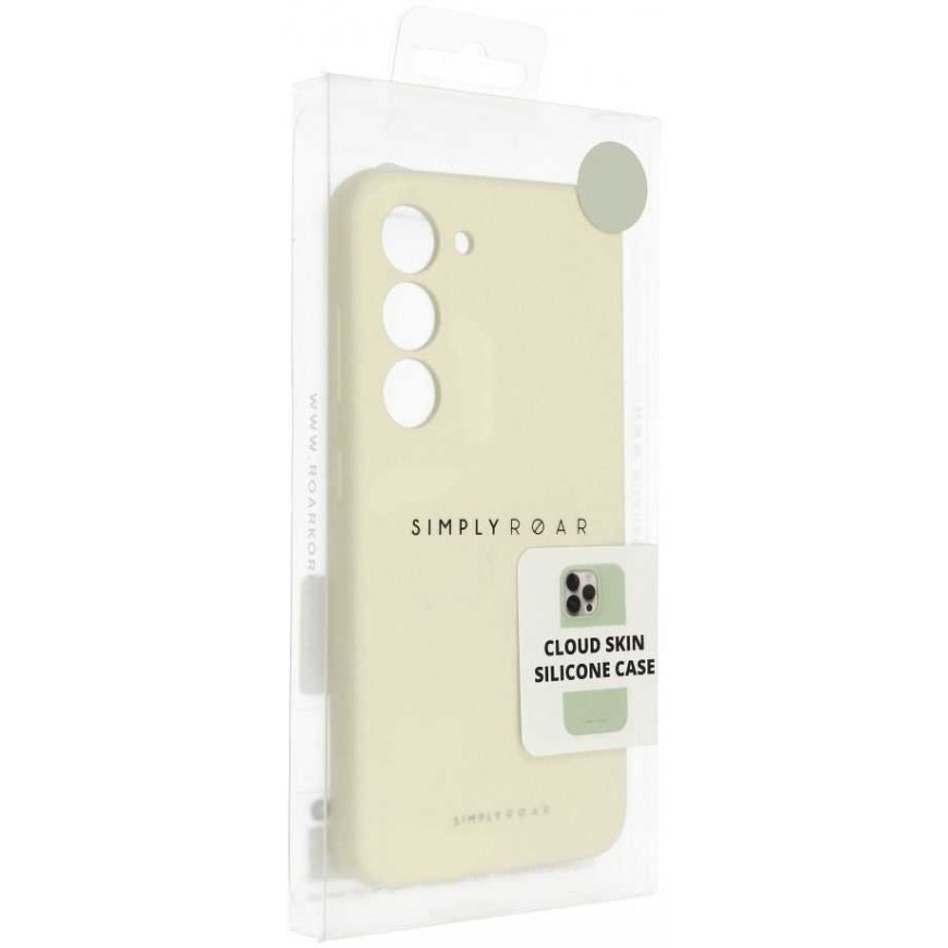 "ROAR CLOUD SKIN" case for "SAMSUNG S26 Ultra 5G", light yellow – 2