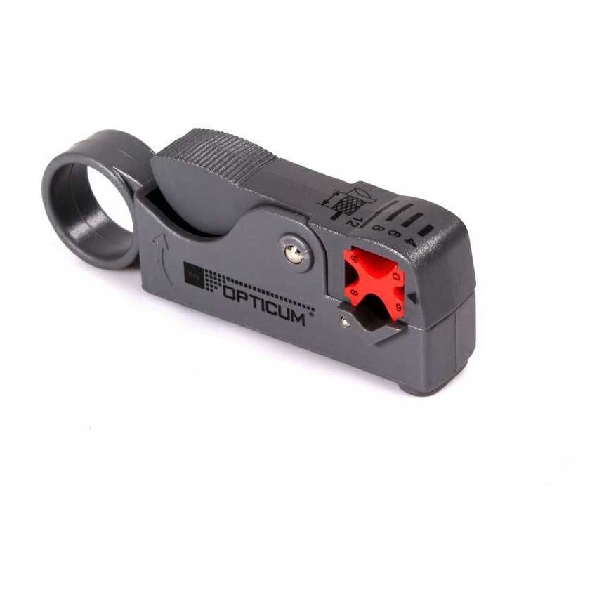 Opticum Isolation Stripper for RG59 Connectors. RG6 Red AX S 01