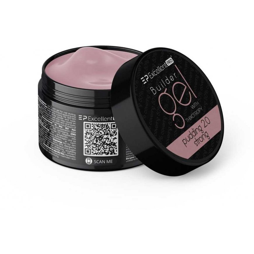 Cosmetics Zone Excellent Pro Builder Gel with Thixotropic Pudding 2.0 Strength, 15 g