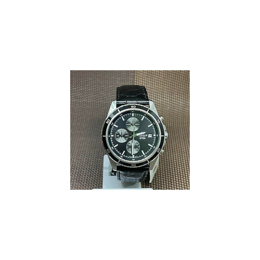 CASIO EDIFICE MENS WATCH Chronograph EFR-526L-1AV + BOX