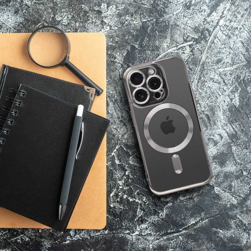 OEM ELECTRO MAG CASE, compatible with MagSafe XIAOMI Redmi 15 4G / 5G (171.1 mm), titanium gray color. – 2