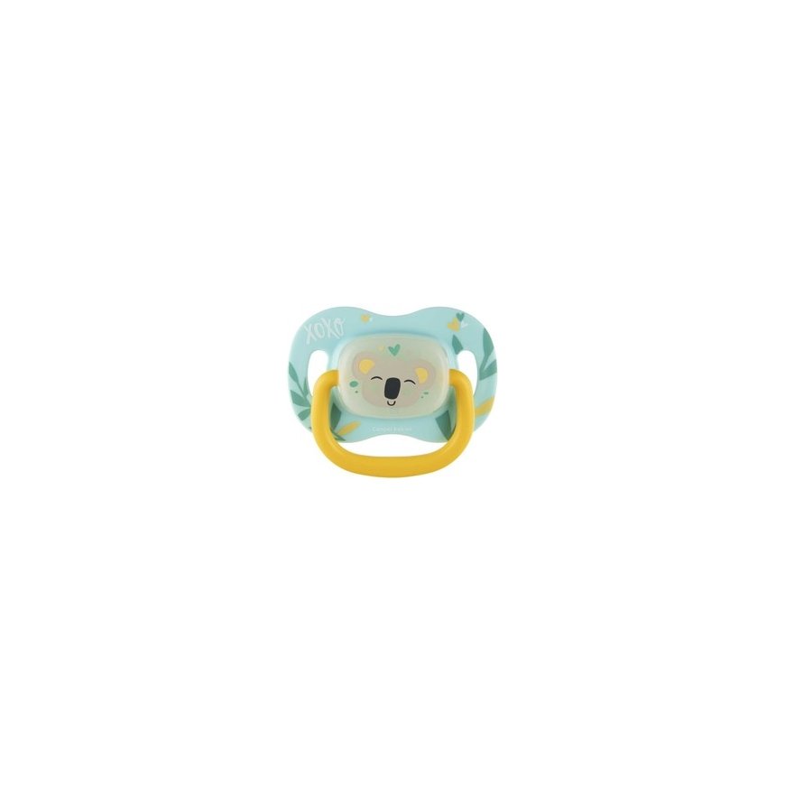 CANPOL BABIES silicone symmetrical soother, 18M+, EXOTIC (sloth), 34/922_leni – 2