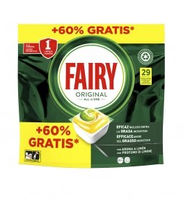 Fairy Indų ploviklis 29 kapsulės 1 litro su citrina