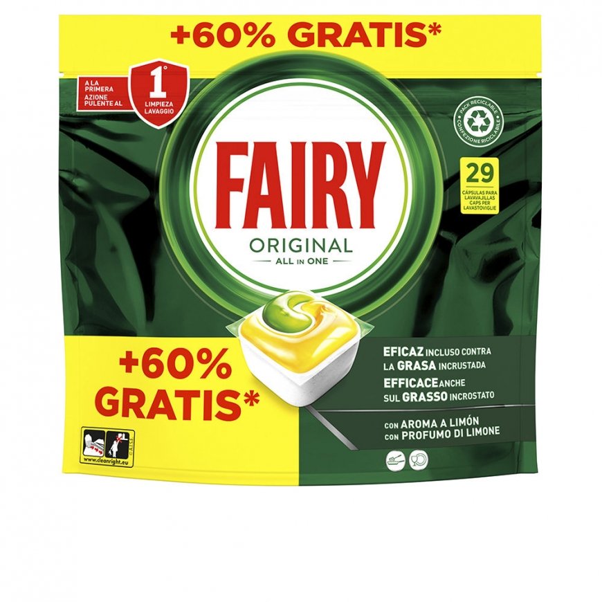 Fairy trauku mazgāšanas līdzeklis 29 kapsulas