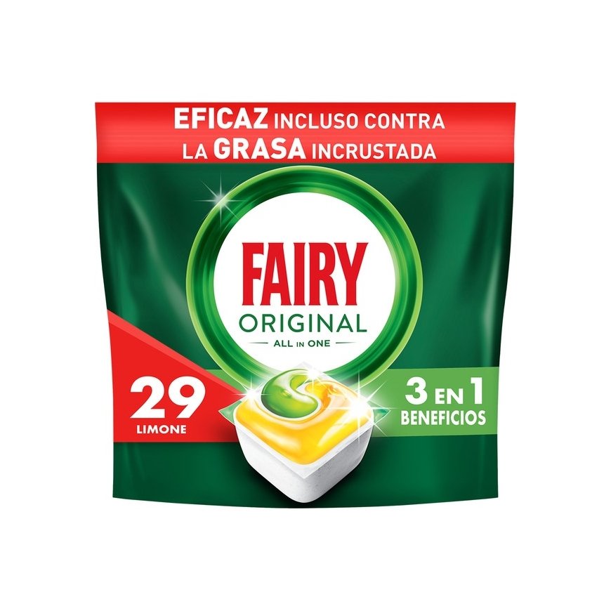 Fairy trauku mazgāšanas līdzeklis 29 kapsulas 1 litram ar citronu – 2