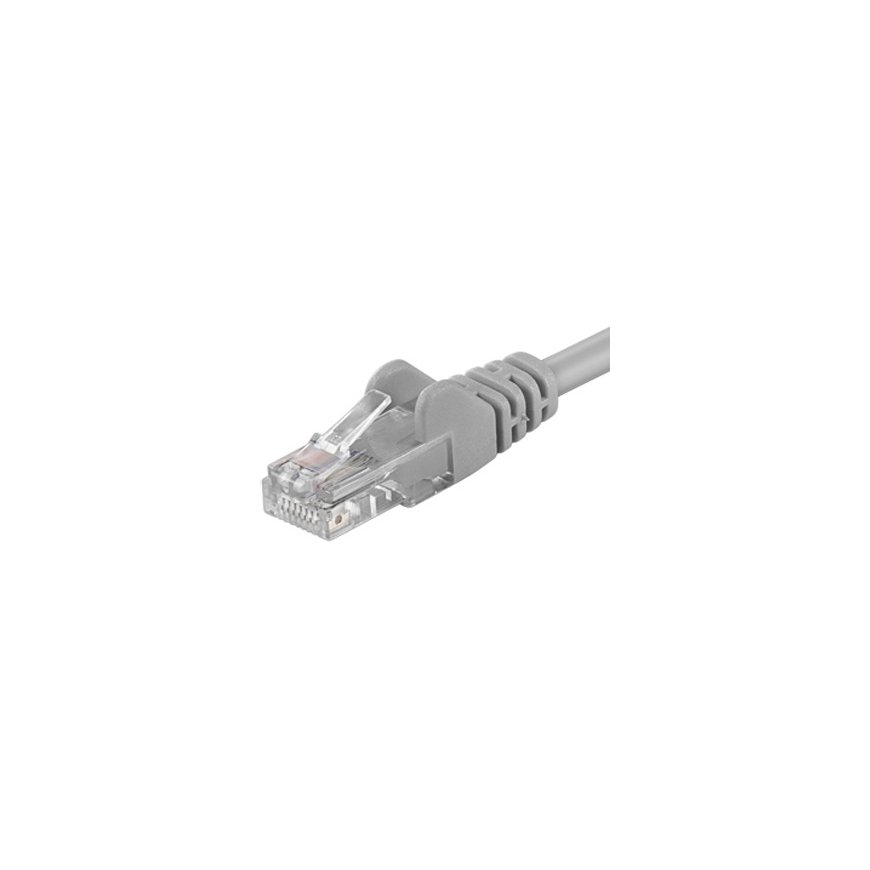 PremiumCord SP6UTP015 tinklo kabelis Pilka 1,5 m Cat6 U/UTP (UTP)