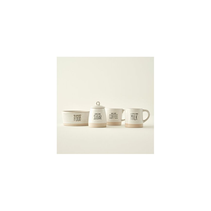 Bella pieno 380 ml grietinėlės porceliano pieno indelis – 2