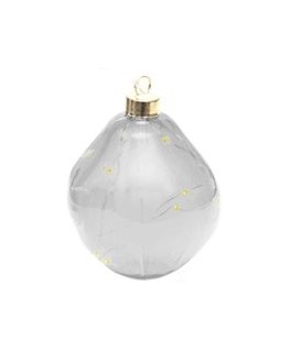 Joulu koriste Kalėdų puošmena GLASS Drop LED BABY 10cm Hopea