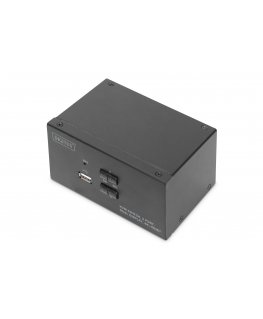 Digitus DS-12860 KVM переключатель Черный