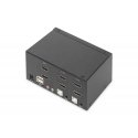 Digitus DS-12860 KVM jungiklis Juoda Digitus DS-12860 KVM jungiklis Juoda