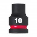 Milwaukee Accessories Šešiakampė smūginė galvutė MILWAUKEE SHW 1/2" 10mm Milwaukee Accessories Šešiakampė smūginė galvutė MILWAUKEE SHW 1/2" 10mm