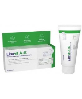 Ziołolek Linovit A+E apsauginis kremas su vitaminais A ir E, 50 g